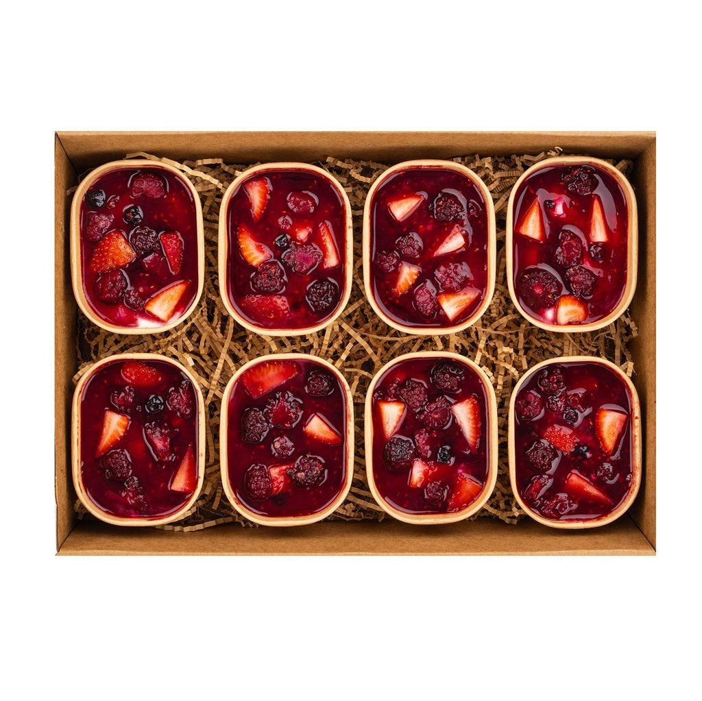 Gourmet Berrylicious Yoghurt Pots 8Pk - FIG