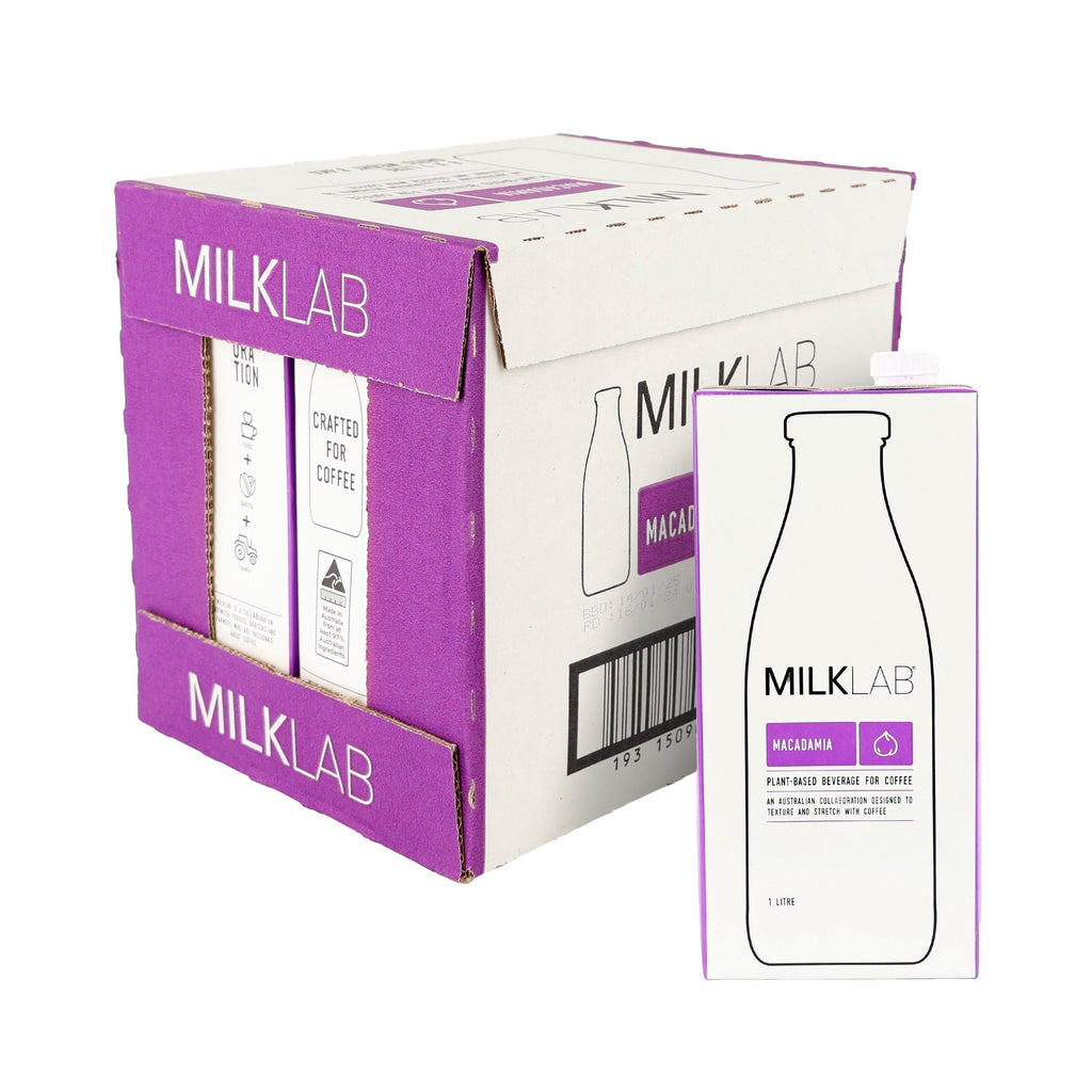 MILKLAB Macadamia Milk 8x1Lt (Box) - MILKLAB