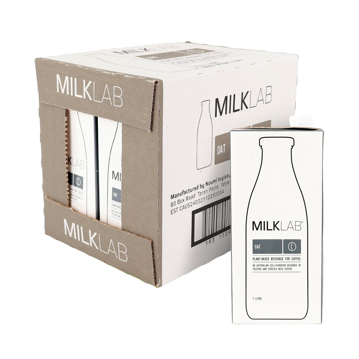 MILKLAB Oat Milk 8x1Lt (Box) - MILKLAB