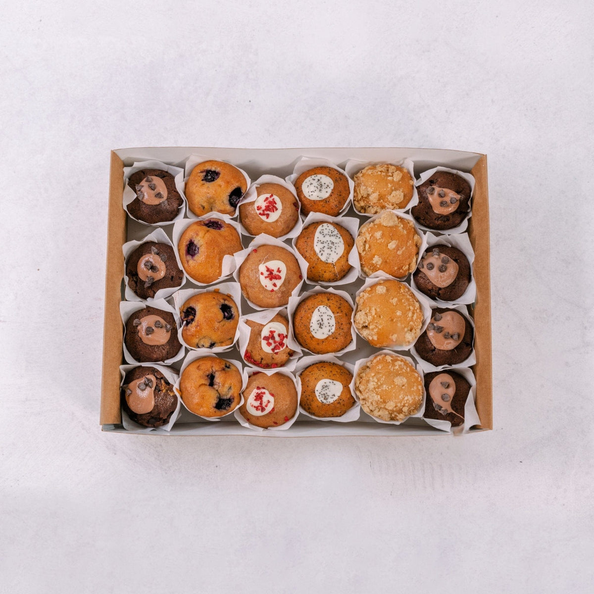 Petite Muffin Box-CATERING IN MELBOURNE-FIG-iPantry-australia