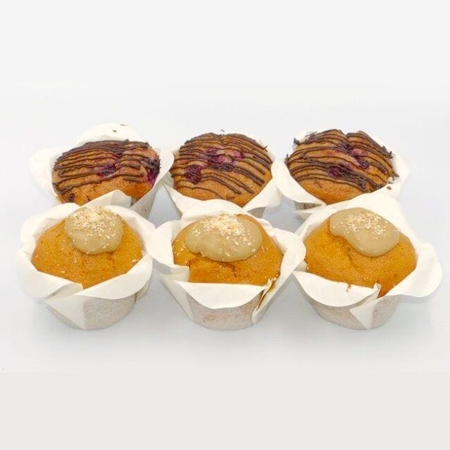 Vegan Muffin Mixed 6Pk-Indulgence-FIG-iPantry-australia